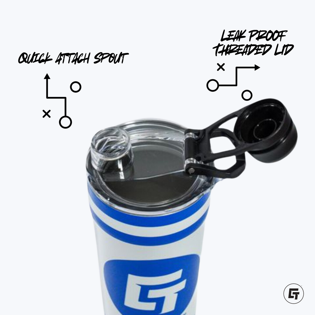 Georgia Sliders Red Shaker Bottle