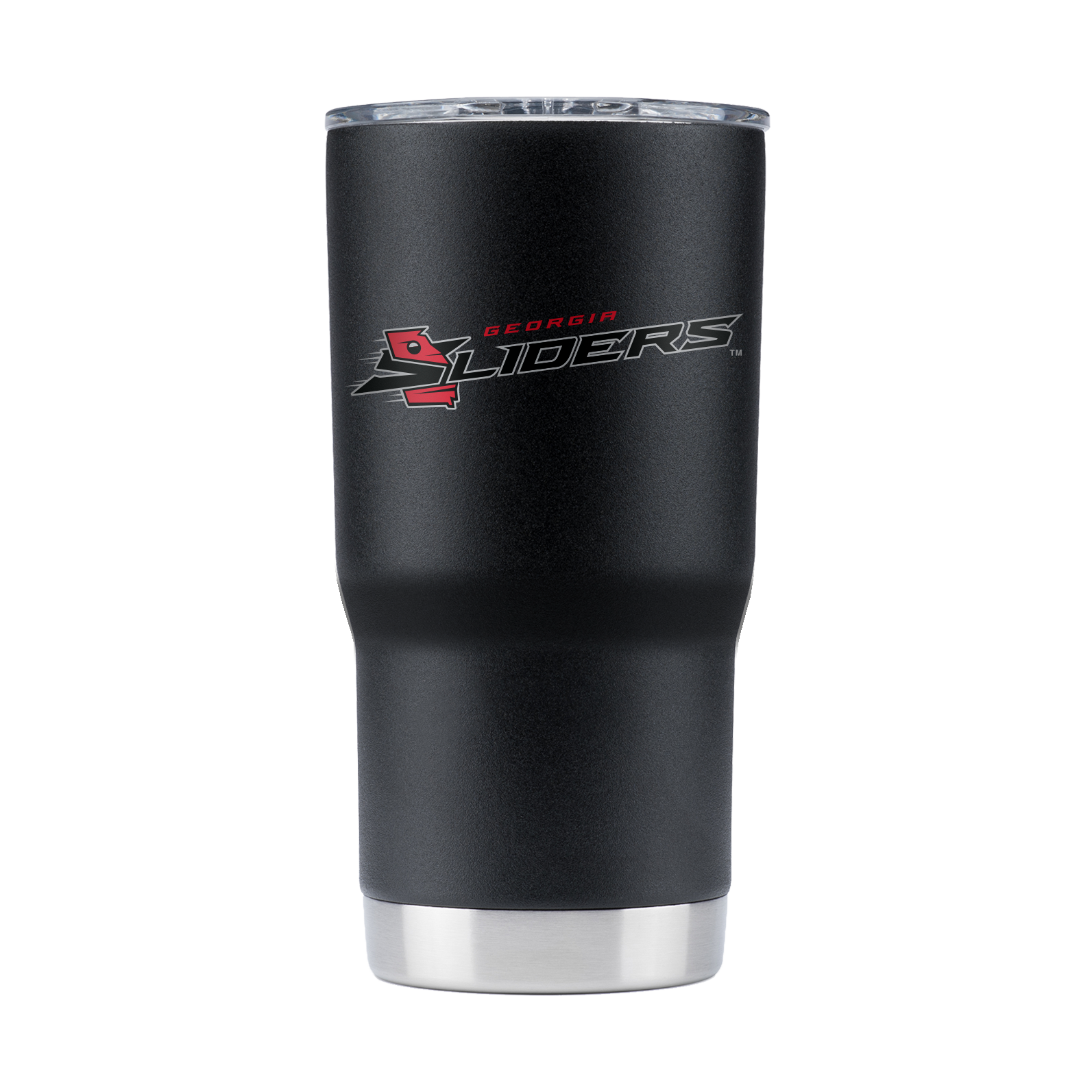 Georgia Sliders 20oz Black Tumbler