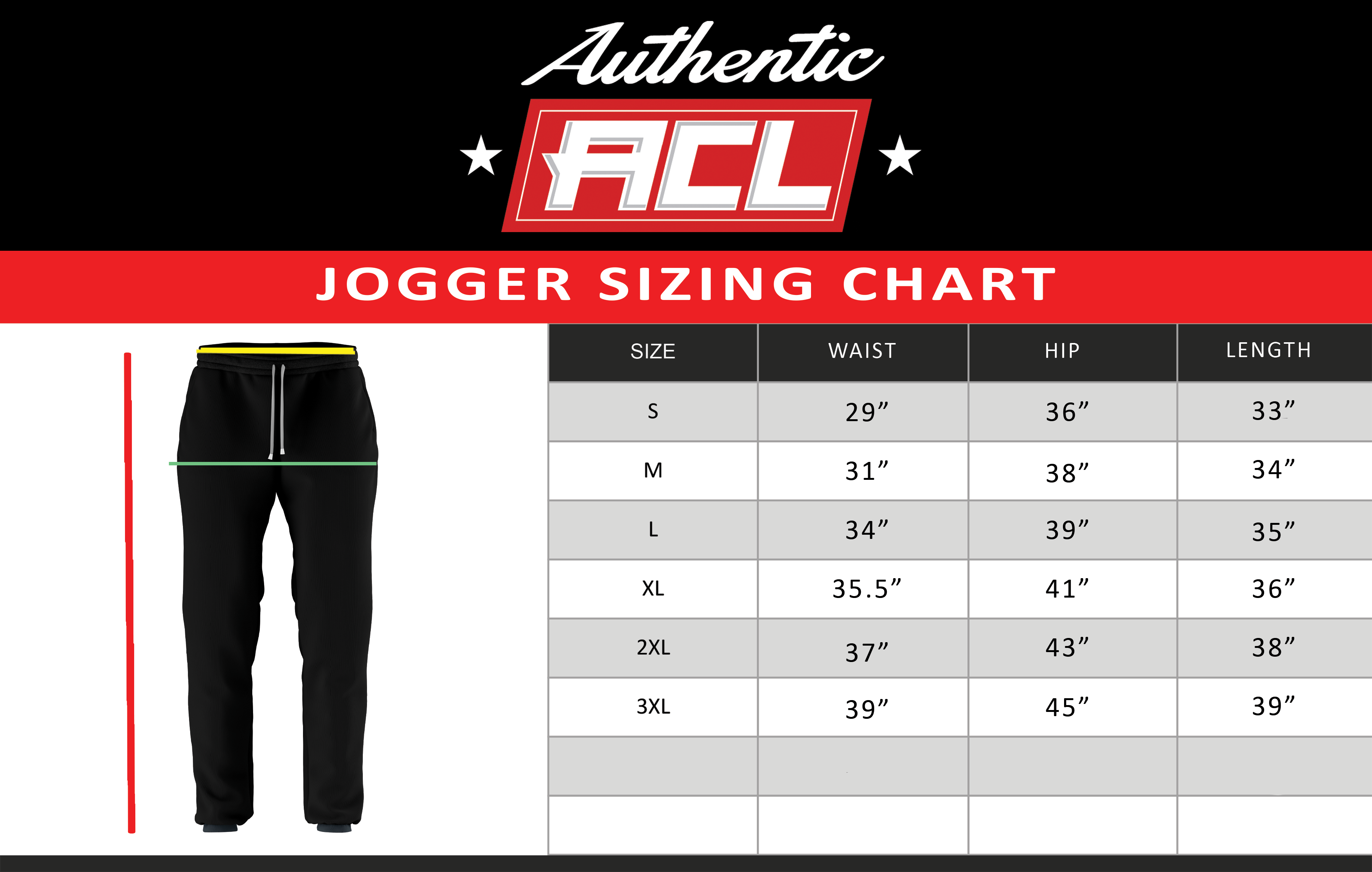 AUTHENTIC ACL PRO SLIDERS "FAN GEAR" 2026-JOGGERS