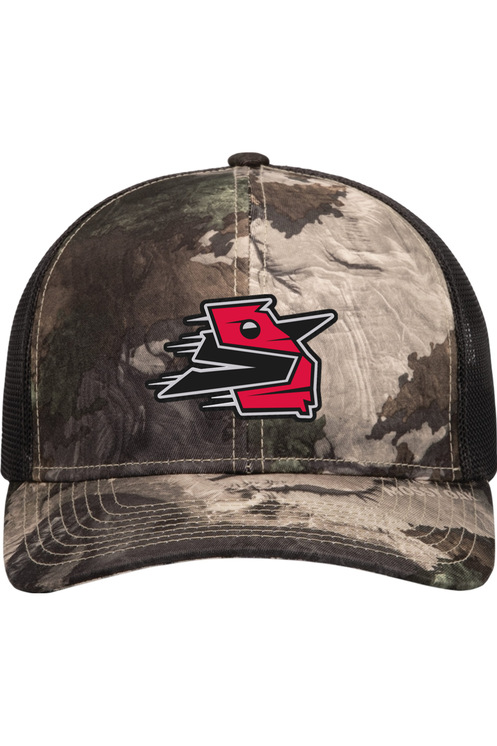 Georgia Sliders - Pacific Headwear Camo Snapback Trucker Cap