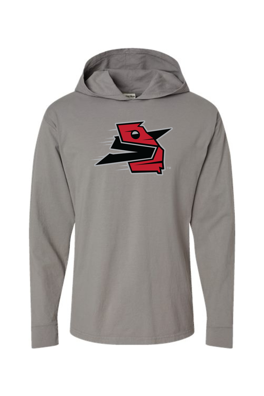 Georgia Sliders - ComfortWash by Hanes Garment-Dyed Jersey Hooded Long Sleeve T-Shirt