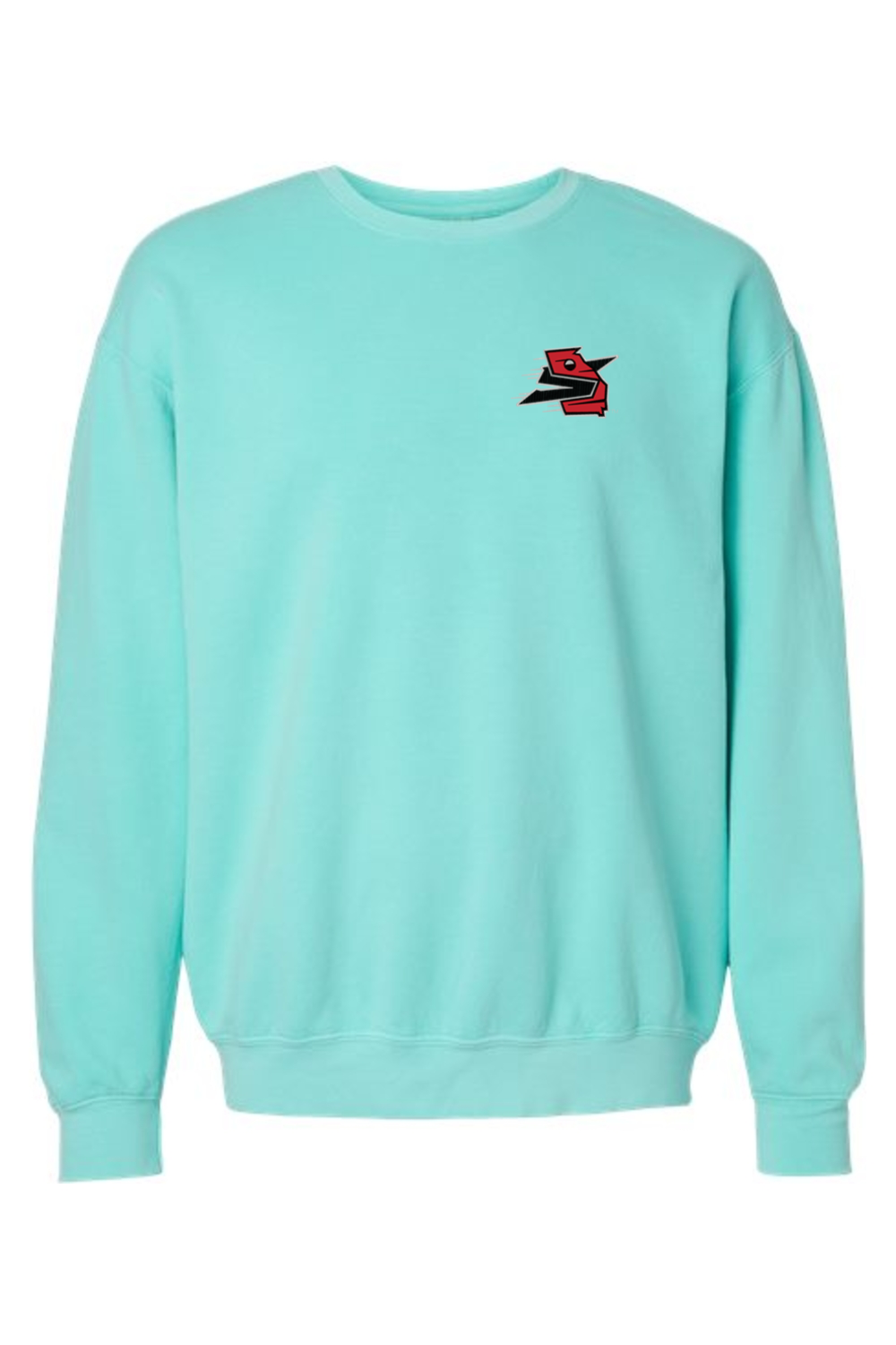 Georgia Sliders - Comfort Colors Garment-Dyed Lightweight Fleece Crewneck Sweatshirt