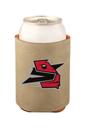 3 3/4" Laserable Leatherette Beverage Holder